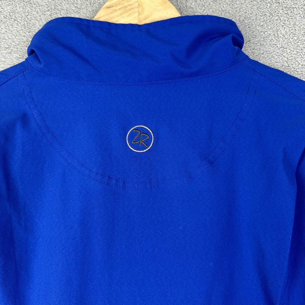 Zero Restriction Tour Series Jacket Men M Blue 1/2 Zip Pullover Windbreaker READ - Picture 7 of 13